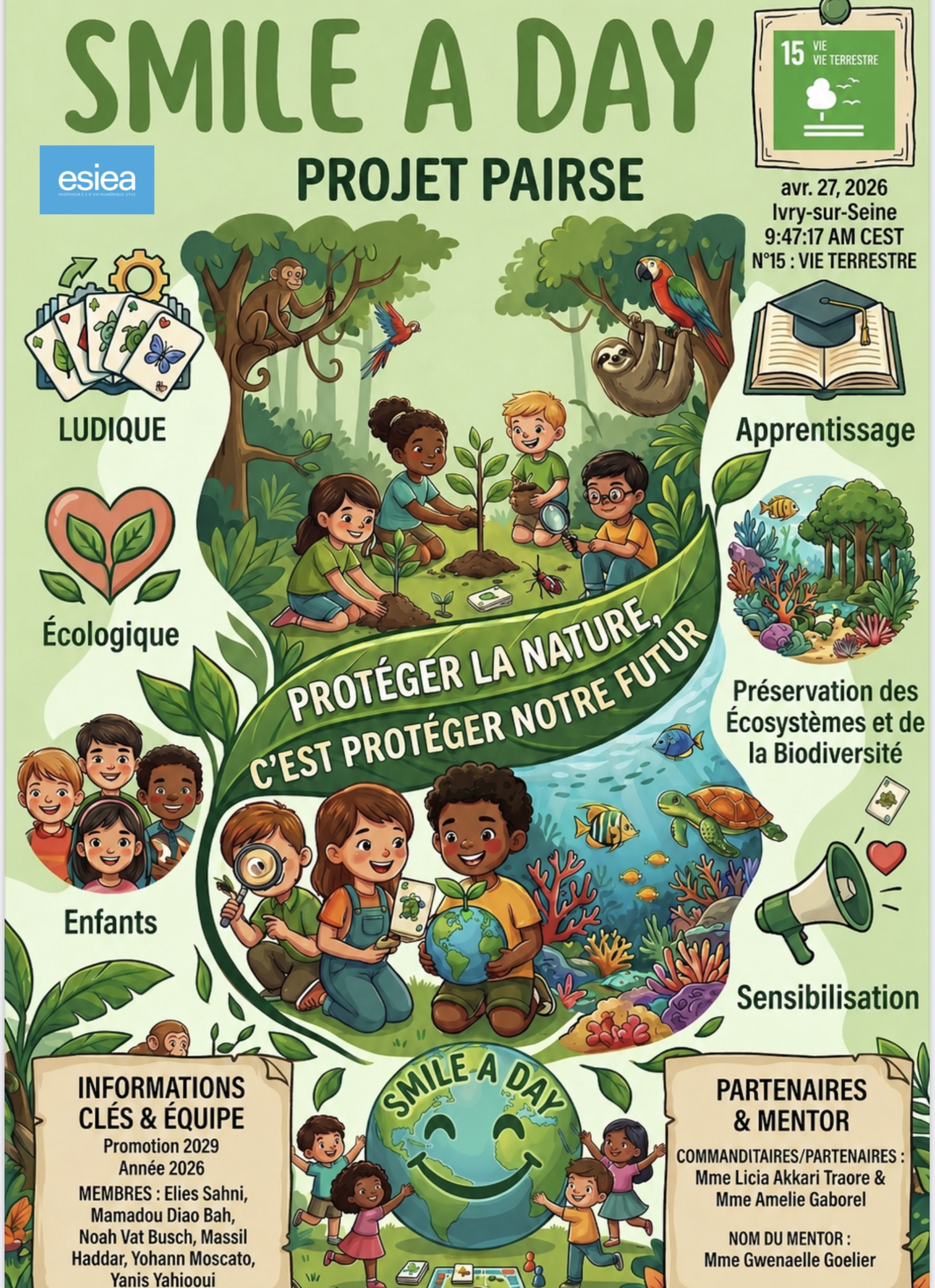 Visuel du projet